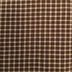 copy of Tessuto Giapponese Tinto in Filo, Fondo Marrone Quadrettato STIM Italia - 1