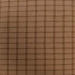 copy of Tessuto Giapponese Tinto in Filo, Fondo Marrone Quadrettato Kinkame - 1