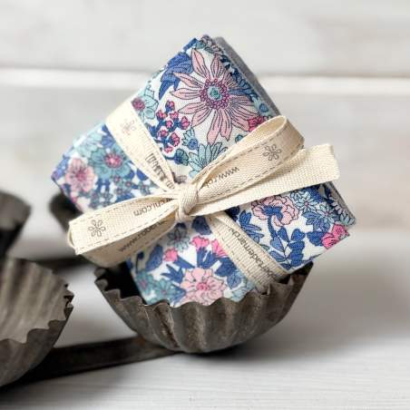 Pacchettino di Tessuti Liberty e Giapponesi, 5 da 25 x 27 cm Roberta De Marchi - 1