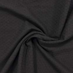 Stim Italia, Tessuto Tinto in Filo Nero Lavorato Sojitz Fashion - 1