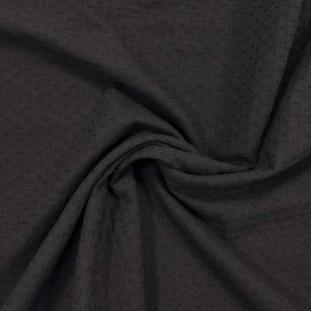 Robert Kaufman, Chambray Essex Yarn Dyed Classic Wovens, Tessuto Tinto in Filo a Righe Bianco e Grigio Sojitz Fashion - 1