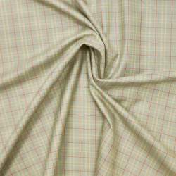 Tessuto tinto in filo verde salvia a quadretti - Moda Fabrics, Double Chocolate Moda Fabrics - 1