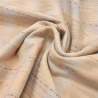 Tessuto giapponese tinto in filo beige con quadretti e tratteggi - Westek westex - 2