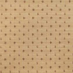 Tessuto giapponese tinto in filo marrone con puntini e cancelletti Made in Japan - 3