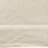 Tessuto ecru misto lino/cotone in tinta unita con merletto - Lecien, Whitewash Lecien Corporation - 1