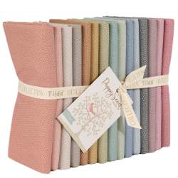 Tilda Poppy Seed Bundle, 15 Fat Quarter 53 x 48 cm colori pastello polverosi