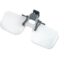 Carson Clip and Flip, Lenti d'ingrandimento a clip per occhiali a mani libere (+2.25) Carson - 3