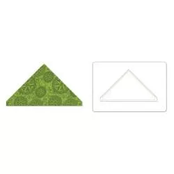 Bigz L Die Triangle, 3 5/8"H x 6 1/2"W Unfinishedd (cm 9,21 x 16,51) Sizzix - Big Shot - 1