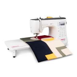 Necchi Creator C360 - Macchina elettronica per Quilting con allungabase e trapunta