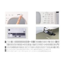 Necchi Creator C360 - Macchina elettronica per Quilting dettaglio dei punti