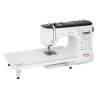 Necchi Creator C360 - Macchina elettronica per Quilting vista frontale a destra con allungabase Necchi Creator C360 - Macchina elettronica per Quilting vista frontale a destra con allungabase