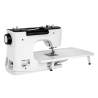 Necchi Creator C360 - Macchina elettronica per Quilting vista posteriore a sinistra con allungabase Necchi Creator C360 - Macchina elettronica per Quilting vista posteriore a sinistra con allungabase
