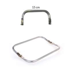 Chiusura-Telaio tubolare a scatto in alluminio - 15 x 9 cm Stim Italia srl - 1