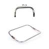 Chiusura-Telaio tubolare a scatto in alluminio - 15 x 9 cm Stim Italia srl - 1
