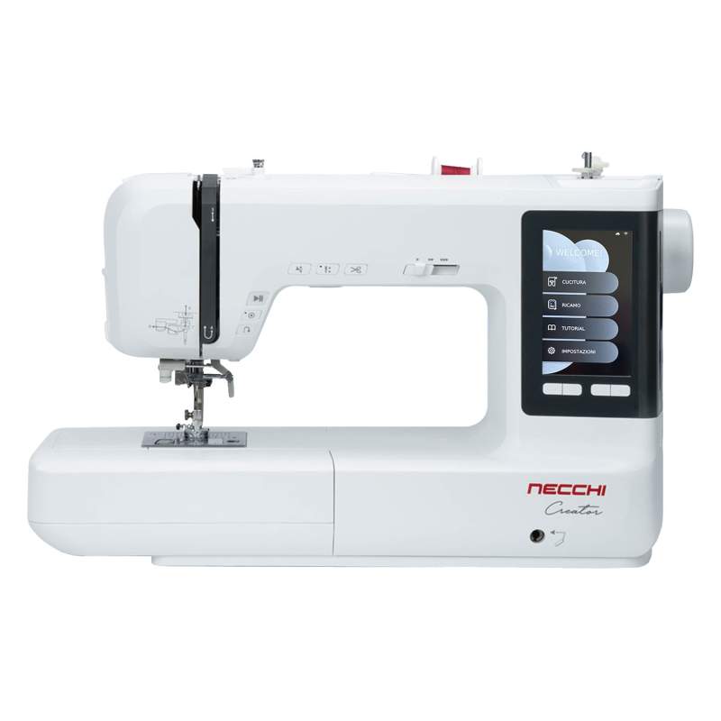Necchi Creator C700 - Macchina per Cucire con Braccio Lungo, Doppio Trasporto, 746 Punti Necchi - 1 Necchi Creator C700 - Macchina per Cucire con Braccio Lungo, Doppio Trasporto, 746 Punti Necchi - 1
