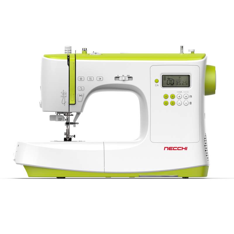 Necchi NC-102D – Macchina Computerizzata per Cucito Creativo e Patchwork Necchi - Vista Frontale Necchi NC-102D – Macchina Computerizzata per Cucito Creativo e Patchwork Necchi - Vista Frontale