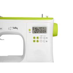 Necchi NC-102D – Macchina Computerizzata per Cucito Creativo e Patchwork Necchi - area frontale vista comandi