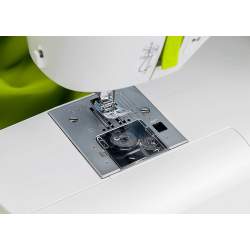 Necchi NC-102D – Macchina Computerizzata per Cucito Creativo e Patchwork Necchi - dettaglio piedino e piastra ago ravvicinato