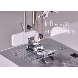 Necchi NC-102D – Macchina Computerizzata per Cucito Creativo e Patchwork Necchi - dettaglio infilatura automatica