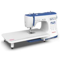 Necchi NC-103D – Macchina per cucire - Vista frontale a sinistra con Allungabase