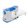 Necchi NC-103D – Macchina per cucire - Vista retro a sinistra con Allungabase
