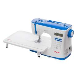 Necchi NC-103D – Macchina per cucire - Vista frontale a destra con Allungabase