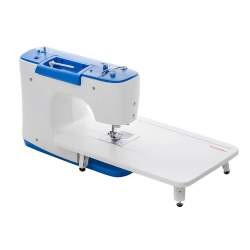 Necchi NC-103D – Macchina per cucire - Vista retro a destra con Allungabase