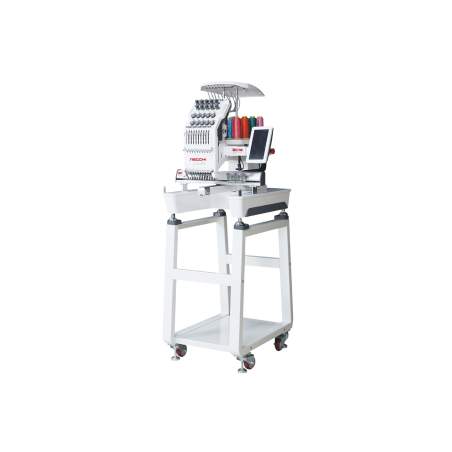 Necchi Creator C10 - Macchina Ricamatrice Professionale a 10 Aghi con supporto in acciaio