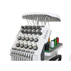 Necchi Creator C10 - Macchina Ricamatrice Professionale a 10 Aghi - dettaglio parte superiore