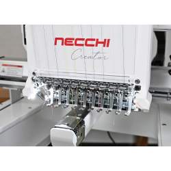 Necchi Creator C10 - Macchina Ricamatrice Professionale a 10 Aghi - dettaglio aghi