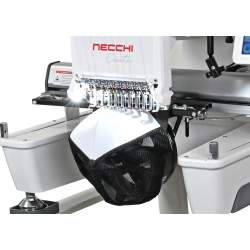 Necchi Creator C10 - Macchina Ricamatrice Professionale a 10 Aghi - dettaglio parte frontale