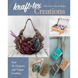 Kraft-tex Creations: Sew 18 Projects with Vegan Leather, di Lindsay Conner C&T Publishing - 1