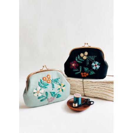 VINTAGE FLORAL PURSE - borsetta di ispirazione vintage Zakka Workshop - 1