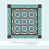 Strips and Squares Quilt per Principianti da 51¼ x 51¼ pollici - Cartamodello PDF Roberta De Marchi - 1