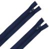 2 Cerniere Lampo di Nylon con Zip da 20 cm - colore blu Zakka Workshop - 1