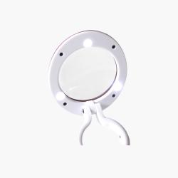 Lampada LED con Lente di Ingrandimento, design a yoyo richiudibile e portatile Stim Italia srl - 2