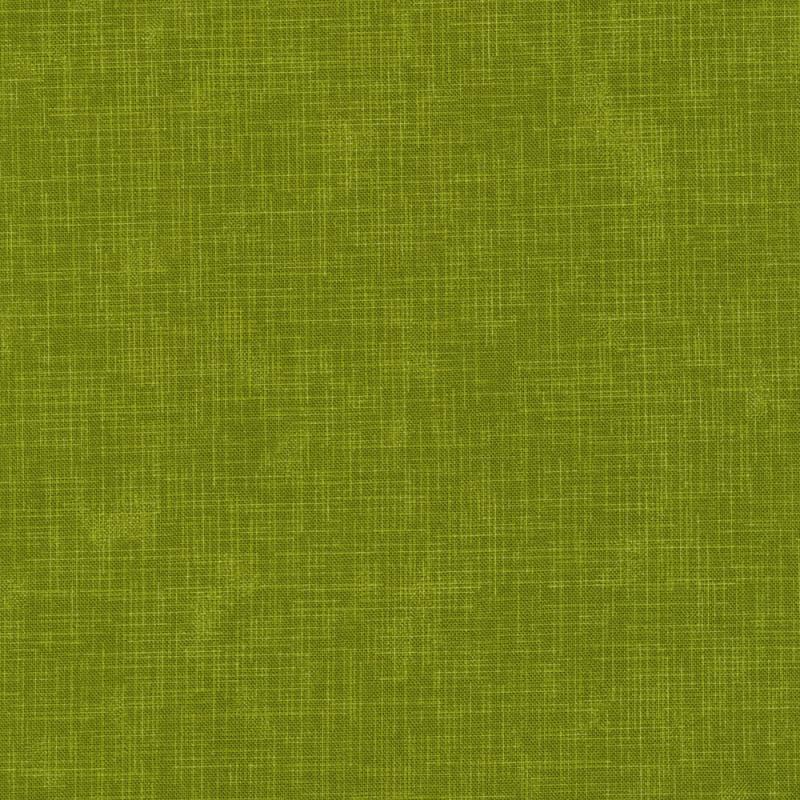 Quilter's Linen Olive, Tessuto Verde Oliva effetto lino - Robert Kaufman Robert Kaufman - 1