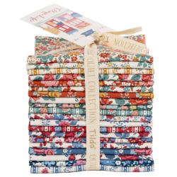 Tilda Village Life Bundle Piccolo, 20 Fat Eight 26 x 48 cm Tilda Fabrics - 1