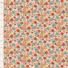 Tilda Village Life Esther Warm Cream, Tessuto Crema con piccoli fiori colorati Tilda Fabrics - 1