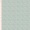 Tilda Village Life Lillian Teal, Tessuto Panna con piccoli rami Teal Tilda Fabrics - 1