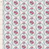 Tilda Village Life Mable Cold Cream, Tessuto Panna con Ghirlande di Rose Tilda Fabrics - 1
