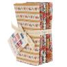 Tilda Village Life Rust/Ochre, 5 Fat Quarter 48 x 53 cm Ruggine/Ocra Tilda Fabrics - 1