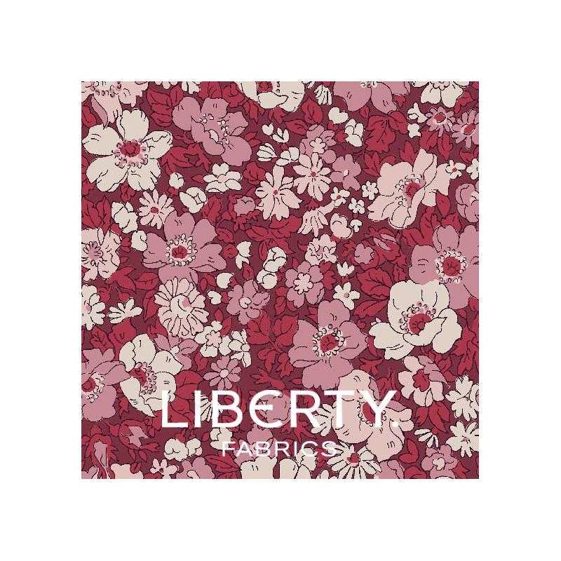 copy of Wide Width 3 Mamie Field, Tessuto Avorio con Fiori Azzurri e Celeste - Liberty Fabrics Liberty Fabrics - 1