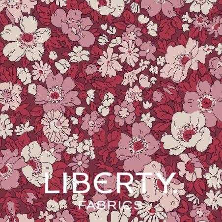 copy of Wide Width 3 Mamie Field, Tessuto Avorio con Fiori Azzurri e Celeste - Liberty Fabrics Liberty Fabrics - 1