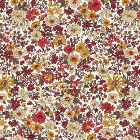 copy of Emily Annabelle, tessuto a fiori verde e rosa Liberty Fabrics - 1