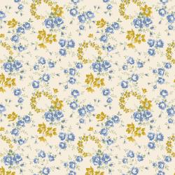 copy of Tree of Life Orchard Harvest Woodland Pastels, Tessuto Blu con Raccolto del Frutteto - Lyberty Fabrics Liberty Fabrics -