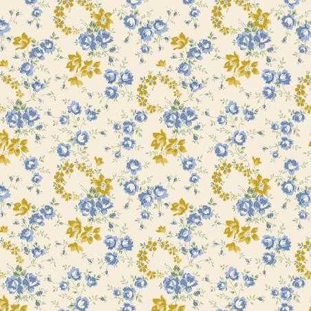copy of Tree of Life Orchard Harvest Woodland Pastels, Tessuto Blu con Raccolto del Frutteto - Lyberty Fabrics Liberty Fabrics -
