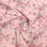 Mas d'Ousvan Marion Pink, Tessuto rosa con rose selvatiche e foglie salvia Mas D’Ouvan - 1