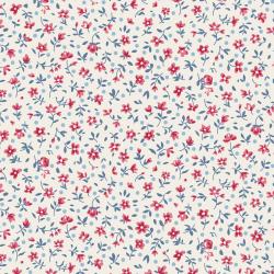 Tilda Village Life Mae Cream, Tessuto Panna con piccoli Fiori Tilda Fabrics - 1