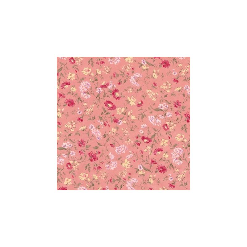 copy of Sevenberry, Tessuto Fondo Panna con Fiori Azzurri e Rosa Sojitz Fashion - 1